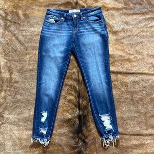 BKE Stella Slim Fit - Low Rise Ankle Skinny Jeans Size 28